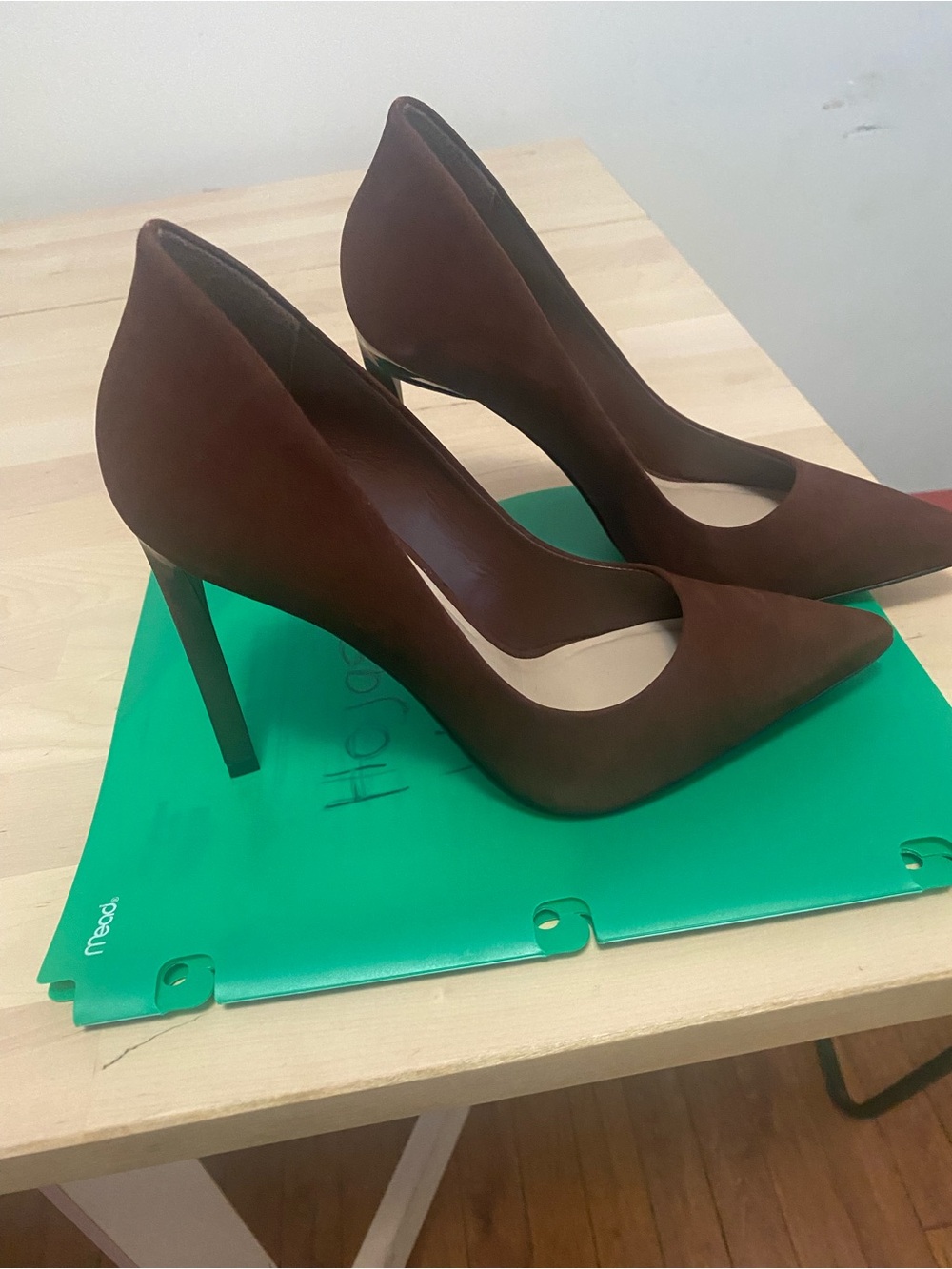 ALDO Women's Brown Pointed-Toe Pumps